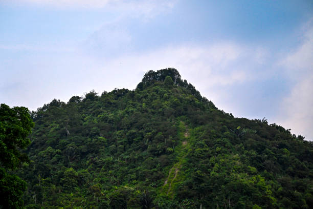 istock Green hill and blue sky 2155796491