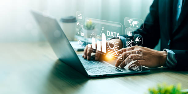istock Digital information marketing leverages technology and digital platforms to meet customer needs, creating modern and effective experiences. It utilizes digital data to enhance marketing activities. 2155797305
