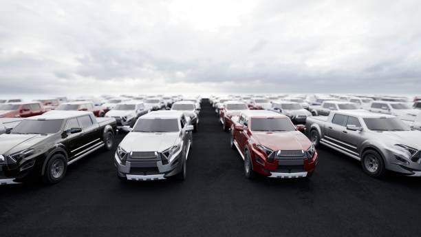 istock New modern pick-up cars 2155801137