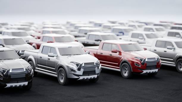 istock New modern pick-up cars 2155801141