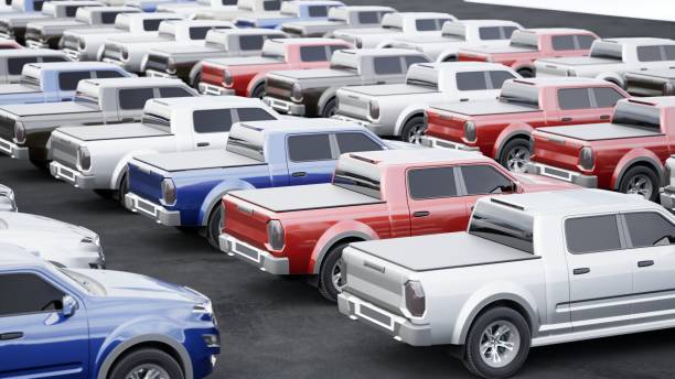 istock New modern pick-up cars 2155801147
