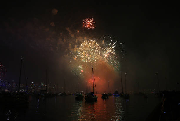 New year fireworks in Sydney, Australia