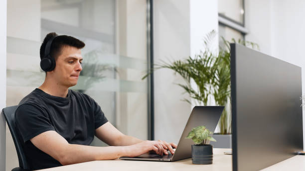 istock Office Worker On Accounting Bureaucracy. Economist Analyze Crypto Currency Chat. Financial Expert Check Cryptocurrency Rate. Financial Advisor On Digital Investment Document Online Trading Strategy 2155806496