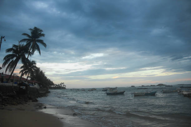 After Sunset at Hikkaduwa Beach, Sri Lanka 2024
