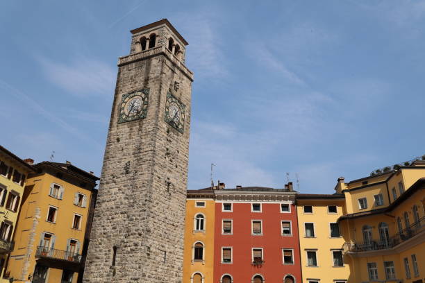 Mai 21, 2021, Riva del Garda: Beautiful early summer day in Riva del Garda on Lake Garda
