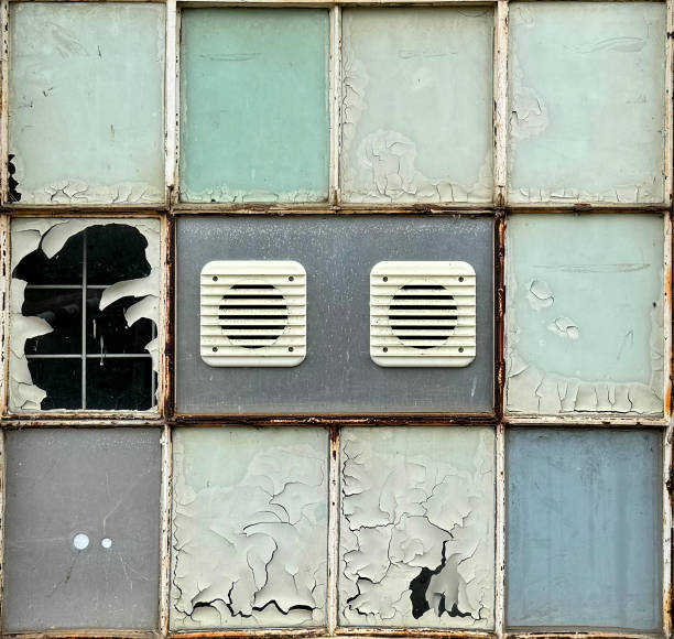 Free picture: abandoned, windows, decay, old, facade, glass, building ...