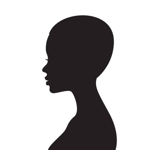 istock African american woman silhouette vector illustration 2155829114