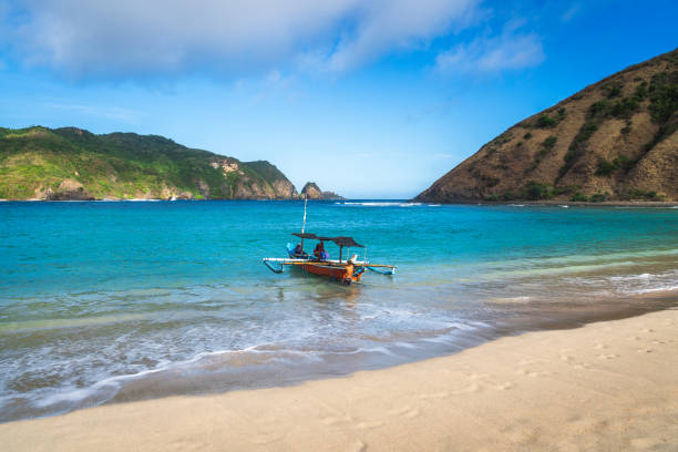 Mawun Beach, Kuta, Lombok, Indonesia