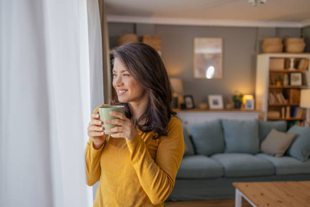 istock A hot cup of tea on a sunny morning 2155834426