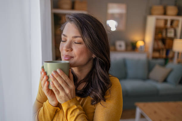 istock That first cup of coffee always brightens my day 2155834442