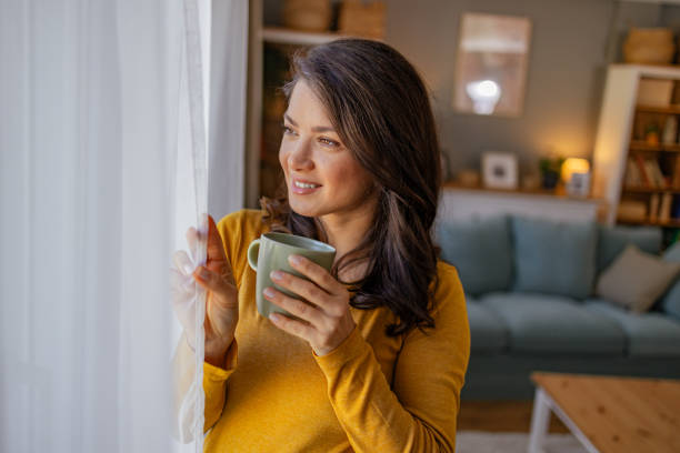 istock A hot cup of tea on a sunny morning 2155834502