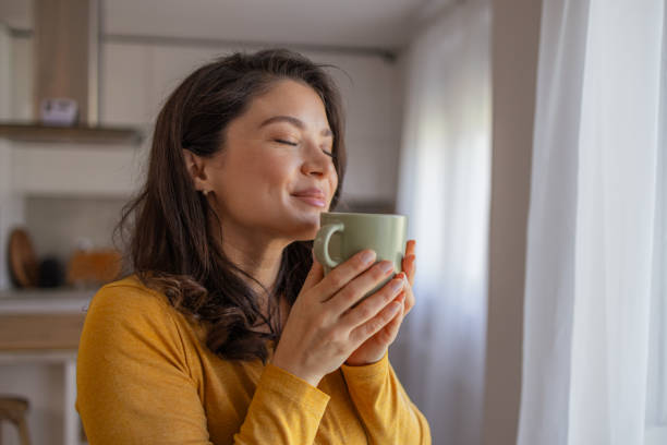 istock That first cup of coffee always brightens my day 2155834772