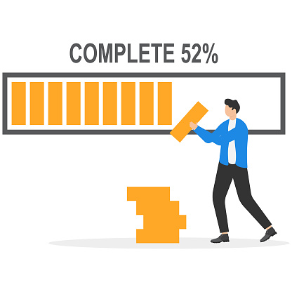 Business Solutions And Difficult Problem Solving Process Progress From ...