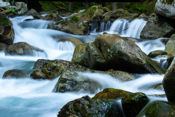 istock mountain river , waterfall in the mountains 2155835632