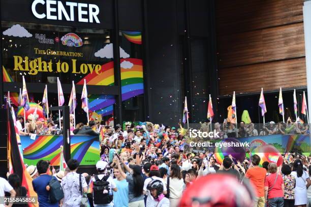 Pride Bangkok Event 2024 Stock Photo - Download Image Now - 2024, Bangkok, Celebration