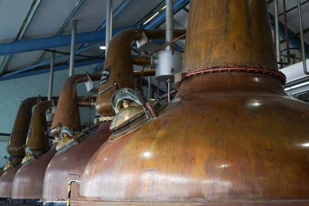 istock Copper stills in a distillery in Scotland 2155852385