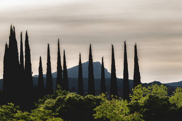 istock Sainte Victoire mountain in the morning light 2155853620