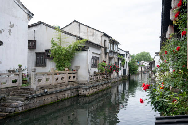 istock Traditional buildings by the water 2155856715