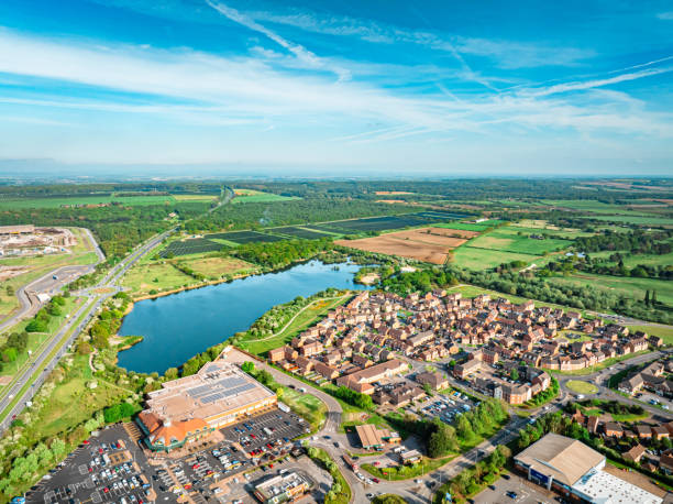 istock Aerial view of Scunthorpe, UK 2155866951