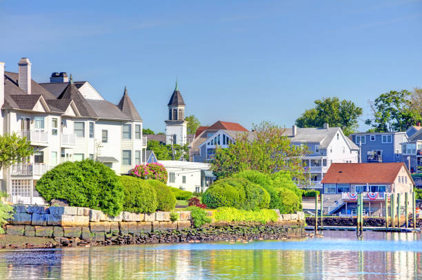istock Pawtuxet Village in Rhode Island 2155867106