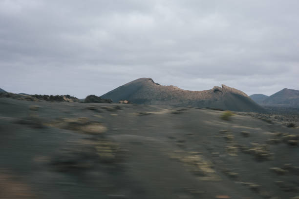 Rugged volcanic landscape, Lanzarote Island, Canaries