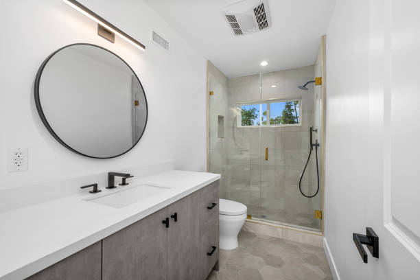 istock Spacious bathroom in a renovated Los Angeles home 2155877073