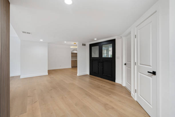 Remodeled home in Los Angeles, with empty rooms