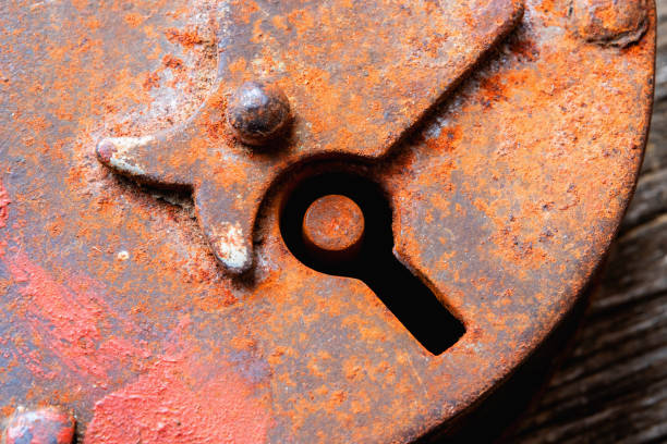 Keyhole. Lock sign. Log in and log out symbol. Security and privacy access concept.