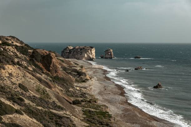 istock Beautiful Petra tou Romiou, Aphrodite's Rock 2155886681