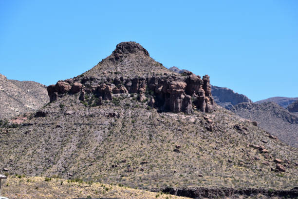 istock Hillside with soil and vegetation in sunlight, Big Bend National Park 2155887354