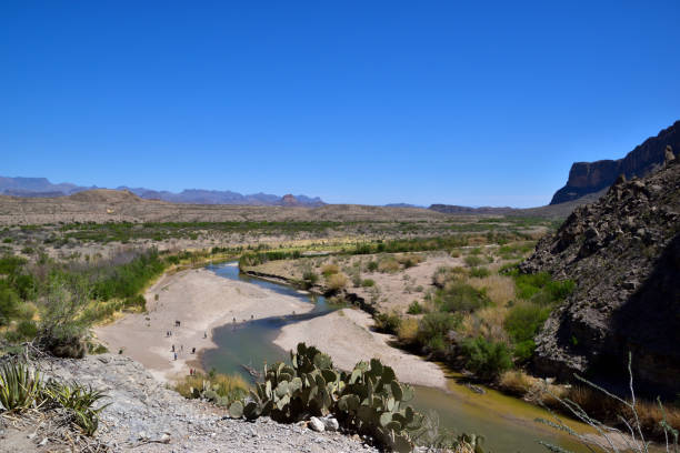 istock Hillside with soil and vegetation in sunlight, Big Bend National Park 2155887387