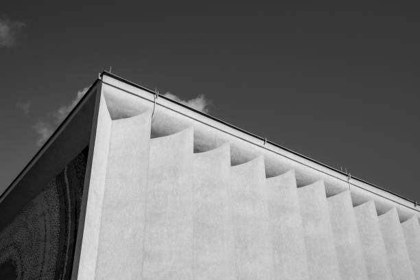 istock Monochrome image of a building 2155887646