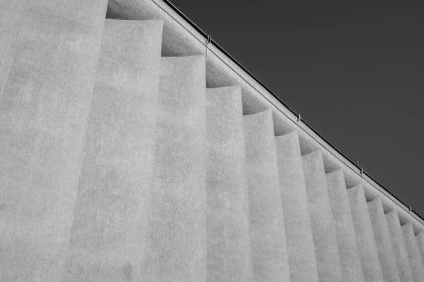 istock Monochrome image of a building 2155887647