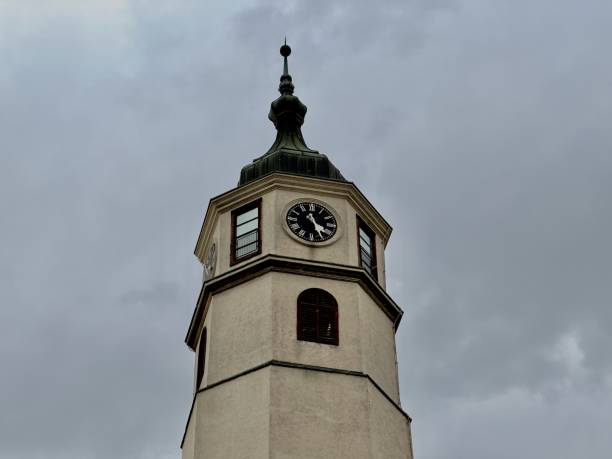 istock Kalemegdan Clock Towe in Belgrade 2155888118