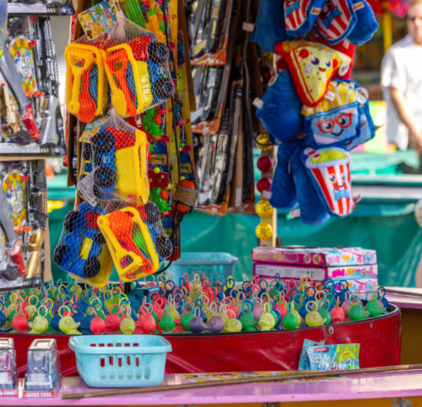 istock Vibrant products on display for sale, inviting customers to make a purchase 2155889486