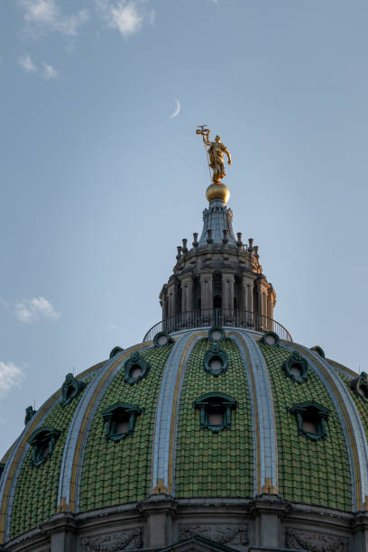istock Pennsylvania State Capitol Complex dome in Harrisburg, USA 2155890371