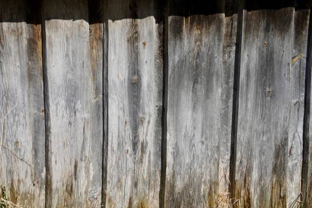 Detailed close-up of aged wooden surfaces