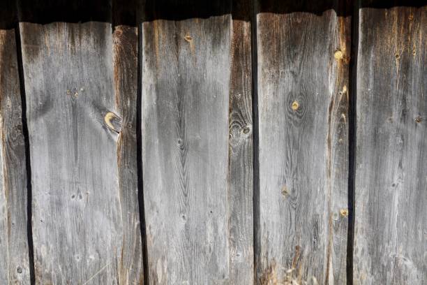 Detailed close-up of aged wooden surfaces