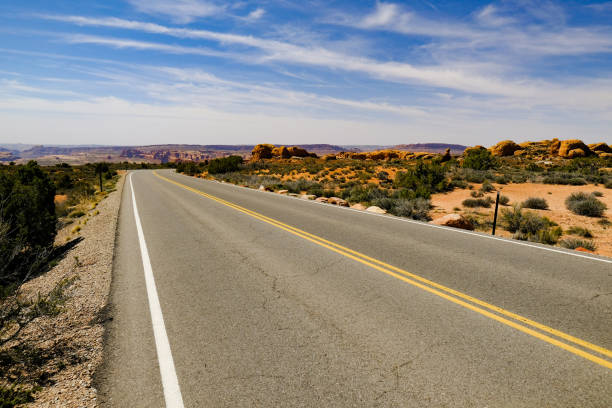 istock Scenic Highway Through the Desert Southwest 2155893898