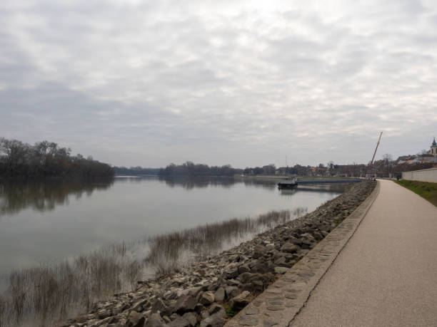 istock Danube river front in Szentendre, Hungary 2155894151