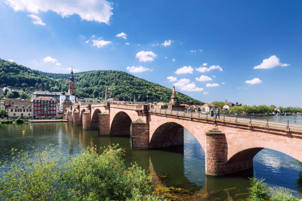 istock Historic Stone Bridge Over The Neckar River In Heidelberg, Germany 2155894657