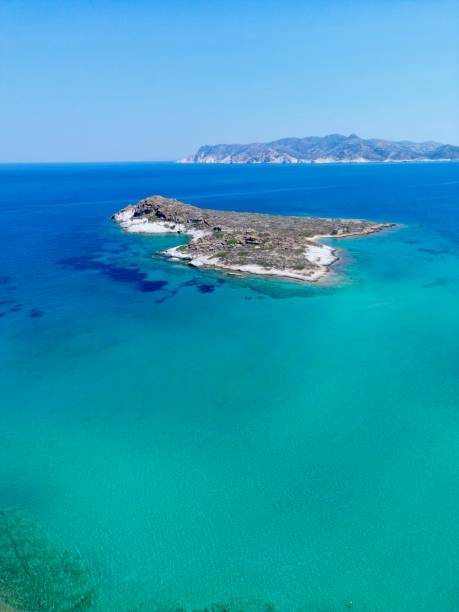 istock Prasonisi Island next to Prassa Beach in kimolos Island 2155895631