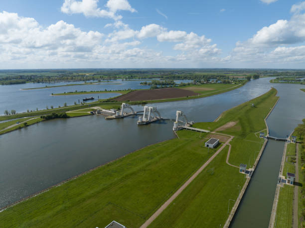 istock Drone view of Hydroelectric power station 2155896250