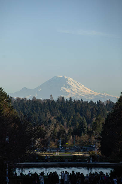 istock Mount Rainer of Seattle city 2155897182