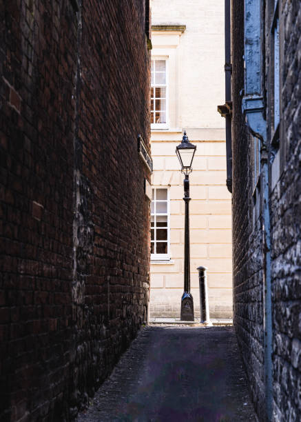 istock Side Street Around The Turf Tavern, Oxford 2155897237