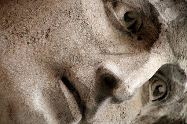 A Sculpture in a building of Berlin, Germany
