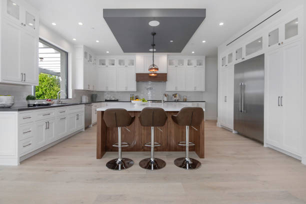 istock Spacious kitchen in a modern new construction home in Los Angeles 2155899904