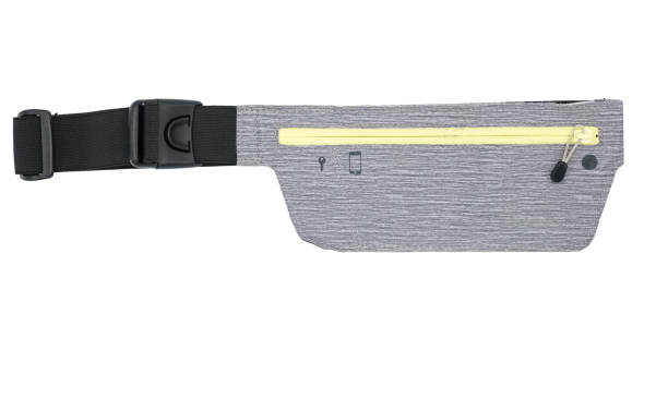 istock light and flat waist bag for running and exercising on a white background 2155901976