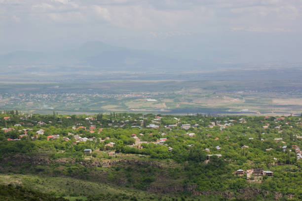 istock Scenic view from Mount Aragats, Armenia 2155902423