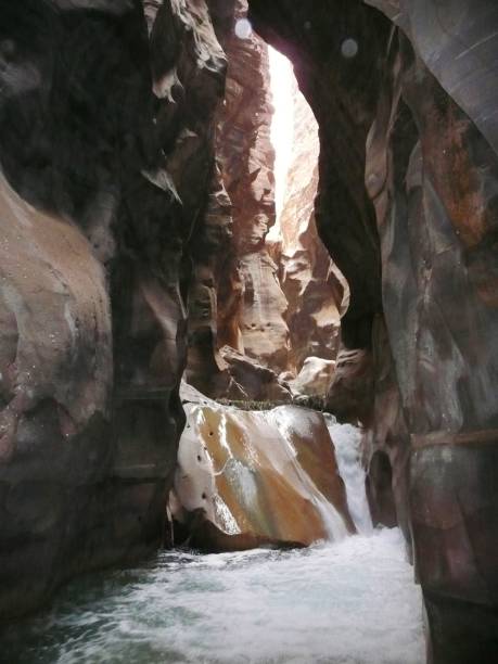 Canyons path, Wadi Mujib Gorge, Jordan
